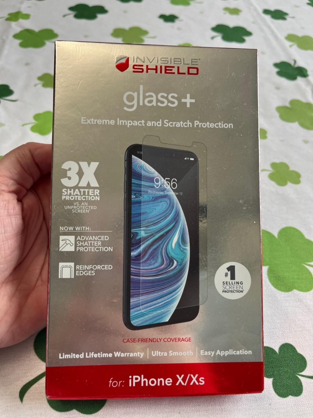 Glass+ Screen Protector for iPhone X/Xs - Clear NIB